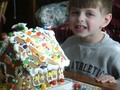 strange thanksgiving gingerbread house theme this year…. and that child is actually 19 now 💕