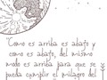 Esta es una de las frases más populares en la astrología🔮, yo diría que es la frase de iniciación, donde reconocemos que lo que pasa arriba (universo) influencia nuestro destino, comportamiento y nuestras decisiones. 🪐 . . No es tan descabellado pensarlo si se tiene en cuenta que la mayoría de las culturas y religiones creen que hay alguien o algo allí “arriba” haciendo parte de lo que somos y de cierta manera controlando lo que ocurre aquí “abajo”.⛅️ . . Hacemos parte de una relación de tres: alma, tierra y astros que se puede entender como energia disponible, oportunidades y aprendizajes, todo encaminado a la evolución del alma a lo largo de nuestras vidas. 💫