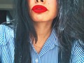 Con lo mucho que amo las camisas y los labios rojos a más no poder. 🌹
