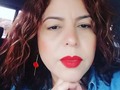 Toda una #Diva luciendo sus #Zarcillos #Rojos Rojitos 😍❤⚘