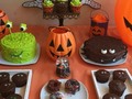 Happy Halloween 🎃👻👹🎃 #cake #monstruocake #spidercake #cupcakes #tortademonstruo #chocochocoaraña #ponquecitos #ponquecitosdecorados #halloween #happyhalloween #anascakesve