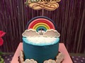 Celebrar en casa no tiene que dejar de ser divertido 🌈🎉 #rainbowcake #rainbowparty #cake #cakedesign #sugar #sugarart #tortadecumpleaños #tortadecorada #tarta #tartadecumple #cupcakes #cakepop #cookies #bolo #bolodefesta #celebraencasa #quedateencasa #instacake #cakestagram #anascakesve