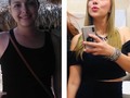 Tenía que tomarme la foto con luisa para mostrarles su resultado!! Controlo 13 kilos sobrepeso 😱 en 2 meses ➡️ desliza para para ver su transformación corporal