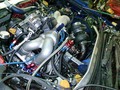 #Tbt 2012 #projects #andresmakevin  Subaru Sti 2007 Custom rotated intake manifold  Custom turbo header Custom pipes Custom fuel system Custom catch cam