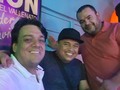 Casi no hago la 📸, toco panorámica para que estemos los tres 😂🤣😂🤣 Dos grandes amistades @laloca.mirella #rubencho esa una 📸 de peso