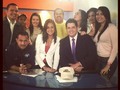 Celebrando dia del Periodista! (A donde miraba @mafer019 ??)