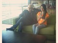 @marialejara tambien pudo conversar un rato con @yordanodimarzo bella!!!