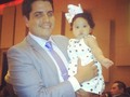 Y esta hermosa miniPeriodista tambien estuvo en las celebraciones! Una bendicion de bebe!