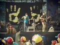 @Servando y @Florentino cantando en #ElFuturoSeHacePresente concierto cierre de campaña juvenil de @hcapriles en #Bqto #HayUnCamino