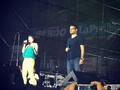 Los presentadores de @hcapriles en #Barquisimeto este par @luischataing y @erikadlv