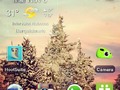 La temperatura real y de fondo el clima en el que desearia estar...