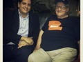 En compañia del gran maestro del cine Venezolano #RomanChalbaud agradecido por su tiempo #Maestro #Cine #Venezolano #Venezuela