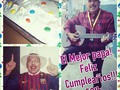 Feliz Cumpleaños #Papa #Dad Torta cortesia de mi suegra @Norabcl @saralopez1704 #BirthDay #FelizCumpleaños #Cake #Barcelona #Barça