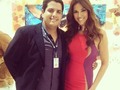 Que fino celebrar mi #DiaDelPeriodista junto a la bella colega @danielakosan super simpatica y cariñosa #felicidades