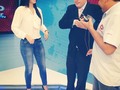Parte de el #BehindTheScenes del #Noticiero Estelar @NotiPromar @promartv @stephanyagonzalez #ñoño celosin jejeje