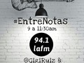 Ya estamos al aire en 94.1 fm #Barquisimeto y #TuneInRadio 94.1 la fm @941lafm #EntreNotas hasta las 11:30am