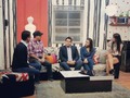 Agradecido con el team de @piso13_promartv por la invitación al programa de los periodistas