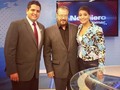 El #equipo nocturno de @NotiPromar junto al embajador @JcPinedaP #entrevista @promartv