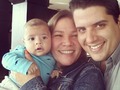 La TíaQuilla @andreinamoran con el nieto #Adrian