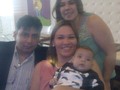 Los abuelitos con el estimado sr. Pechocho #Adrián