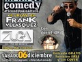 #Merida este sábado 6/12 @zugalounge te regala una noche de #StandUpComedy con el primer circuito de comedia @meridacomedy presentando a @velasquezfrank69 y @Danieliorio #CCPieDeMonte 8pm entrada gratis  Gracias a @elrinconburger y @magdalenascakes  info @Angel_LopezTv 04245924990 #show #StandUpALaAltura #comedia #envivo #comediantes #Venezuela
