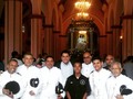 Junto a mis amigos los celadores de la #DivinaPastora en programa desde #SantaRosa