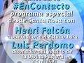 En breve 10am por @Canal_Tvr programa #EnContacto desde #SantaRosa con @Henrifalconlara y @luisperdomocouture