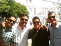 Mis panas de @gruposantoral @davidsantoral @jorgesantoral @luisp_25 hoy en #SeñalAbierta gracias por tan buena entrevista y el bonito trabajo en honor a la #DivinaPastora #SantaRosa #ElCaminodelaFe @chachy105