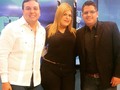 Equipo @madrugonazo1 y #EnContacto @francyshurtador @josearnaldo33 #gratitud es compartir con excelentes amigos, colegas y profesionales! Que sigan las bendiciones en este 2015 se les quiere!