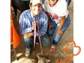 Compartiendo con mis amigos de @peludosalrescate llevamos a Dora y Canela a conocer el parque de perritos de @tuciudadideal