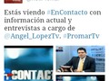 Hoy En Contacto por mi colega @joseluisyepezr