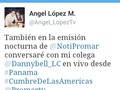 #EnVivo desde #Panamá también mi colega @dannybell_lc con más detalles de la #CumbredeLasAmericas 10pm