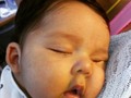 Ternura en cachetes Jazar David @laurasuarezg