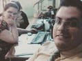 Listos para la emisión estelar... @anauzcateguipabon con el estrés normalazo minutos previos