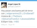 Para l@s Edgar Ramirez lovers ... Aunque no admiro tanto la actuación del venezolano libranos del mal me pareció buen film y la música de #TheDoors la hizo... Recomendada