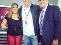 Con mis amigos de @elimpulsocom @kerentorresbravo y Roger Ortiz