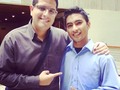 Mi amigo Leomar de Martinis Bistro! Conocer gente en sus múltiples oficios y darnos cuenta del empeño, el cariño que le ponen a su trabajo sea cual sea nos motiva a seguir adelante #Venezuela
