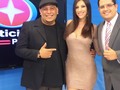 Junto a @gizelmobayed y @albertofonsecavzla durante su visita a #Espectaculos de @promartv @notipromar #yosoypromar