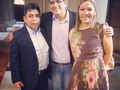 Otra del #AdrianBday1 Los abuelos del pechocho. El tío José y mi tía @andreinamoran los quiero mucho!