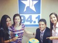 Gracias a nuestra querida @astridarriaga responsable de esta maravilla de @astridcakes nuestra torta de aniversario de @tresyuno941 que lo celebramos esta noche en @941lafm