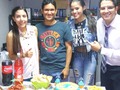 El equipo @tresyuno941 con nuestro operador @carlucho_z poco sale en las fotos pero mucho nos soporta todas las noches tomando todas las fotos! #gracias Primer aniversario de @tresyuno941 gracias especialmente a @arias_rosaelenea por todos los pasapalitos 👍👍👍👏👏👏 torta de @astridcakes