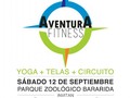 Para todos los atletas de #barquisimeto ¡¡¡LLEGO EL DÍA MÁS ESPERADO!!! @aventurafitness - - - - Sábado 12 de septiembre a partir de las 8 am en el @parquebararida con más de 8 clases distintas de #yoga, 4 clases de telas #aerialsilks y 3 #circuitofuncionalextremo.  Acceso total al evento bsf. 600 (cupos limitados) RESERVA YA!! -Te invitan @yogarosaleda @acro_fitness @migueltrainer