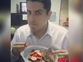 Esta fue mi cena de hoy... Foto de @megaabreu