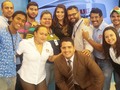 Equipo nocturno de @NotiPromar @Promartv junto a @Megaabreu en su último #LoqueEsNoticia