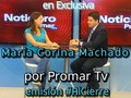 Hoy a las 10pm presentamos entrevista #exclusiva a @MariaCorinaMachado por @promartv durante la emisión #AlCierre también en
