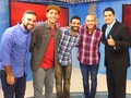 Con mis panas #influencers de todas las redes @sampinsss @luchomosquedave @kabetokhk @lmalamo en Noticiero Promar... Gracias por la buena vibra. Mucha m... Mañana en #Barquisimeto