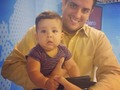 Hoy nos visitó este pequeño angelito #JazarDavid Dios te bendiga!!!!