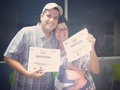 Que suerte contar con amigos como @kharelycanigiani y compartir el taller de #StandUpComedy junto a #tomasencamino que será otra bendición en tu vida y causante de muchas mas anécdotas para tus monólogos gracias por contarnos esa felicidad con tus ocurrencias y gran humor! Te quiero mucho!
