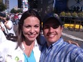 Más temprano junto a @mariacorinamachado en la #Visita160 de la #DivinaPastora a #Barquisimeto