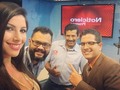 @Regrann from @gizelmobayed - Gente bella, talentosa y trabajadora! 💕 Parte del equipo del #noticieropromar @promartv #emisionestelar #nuevohorario #Regrann